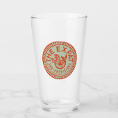 Expat  sinaasappel glas (Voorkant)