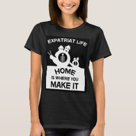 Expatriates expatriates expats in het buitenland E T-shirt