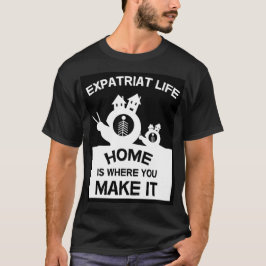 Expatriates expatriates expats in het buitenland E T-shirt