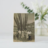 Expats die werken voor Esso in Aruba Briefkaart (Staand voorkant)