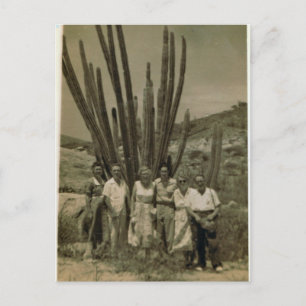 Expats die werken voor Esso in Aruba Briefkaart