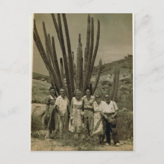 Expats die werken voor Esso in Aruba Briefkaart (Voorkant)