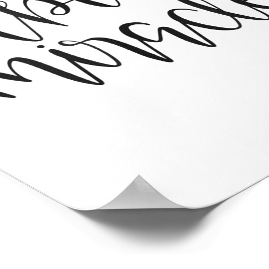 Expect Miracles Insrational Motivational Quote Poster (Hoek)