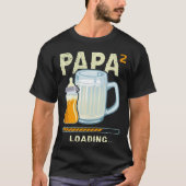 Expectant Papa papa to be future papa 2nd Grandchi T-shirt (Voorkant)