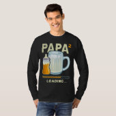 Expectant Papa papa to be future papa 2nd Grandchi T-shirt (Voorkant volledig)