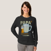 Expectant Papa papa to be future papa 2nd Grandchi T-shirt (Voorkant volledig)