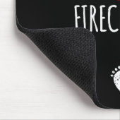 Expecting A Little Firecracker New Mom 4th Of July Muismat (Hoek)