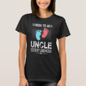 Expecting New Uncle Soon To Be Promoted To Uncle 2 T-shirt (Voorkant)