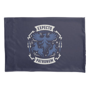 Expecto Patronum Vintage Silhouet Grafisch Kussensloop