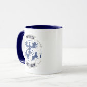 Expecto Patronum Vintage Silhouet Grafisch Mok (Voorkant links)