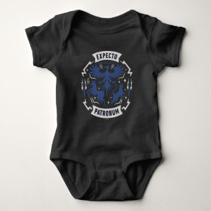 Expecto Patronum Vintage Silhouet Grafisch ontwerp Romper
