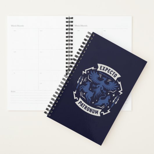 Expecto Patronum Vintage Silhouet Grafisch Planner (Display)