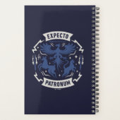 Expecto Patronum Vintage Silhouet Grafisch Planner (Achterkant)