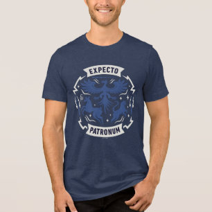 Expecto Patronum Vintage Silhouet Grafisch Tri-Blend Shirt