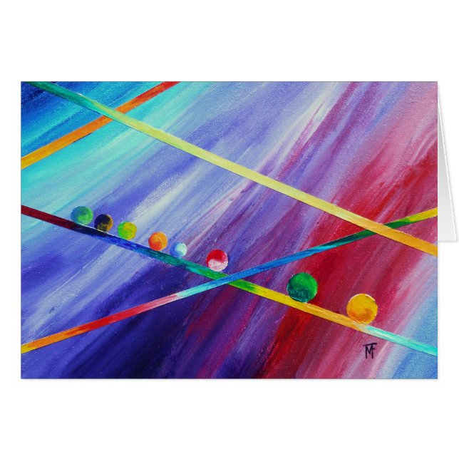 Expeditie - abstracte kunst (Voorkant Horizontaal)