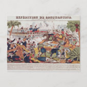 Expeditie in Constantine Briefkaart (Voorkant)