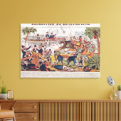 Expeditie in Constantine Canvas Afdruk (Insitu (Woonkamer))