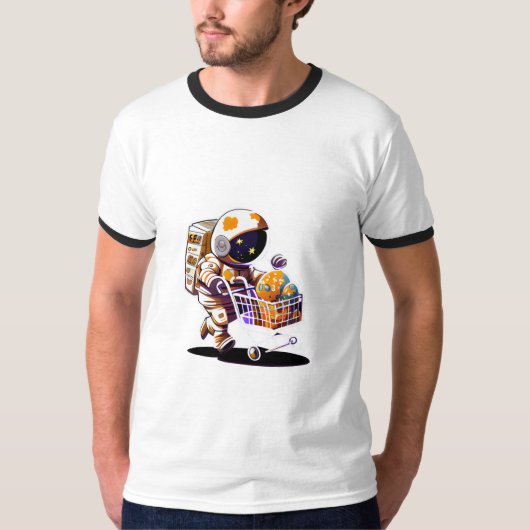 Expeditie van de astronaut t-shirt (Voorkant)