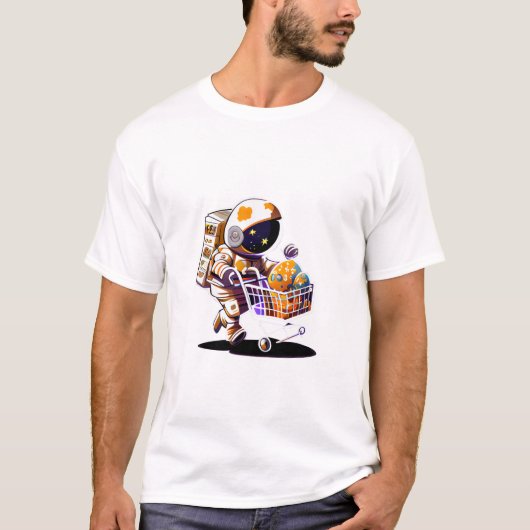 Expeditie van de astronaut t-shirt (Voorkant)