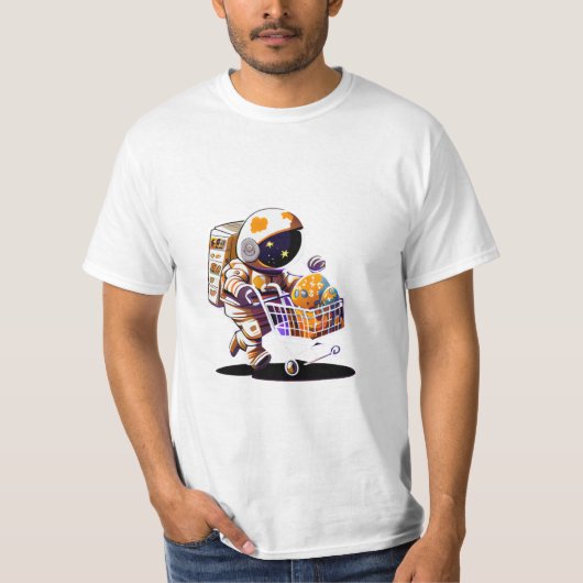 Expeditie van de astronaut t-shirt (Voorkant)