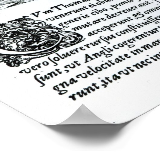 Expeditie van Thomas Cavendish Poster (Hoek)