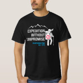 Expeditie zonder compromis.b t-shirt (Voorkant)