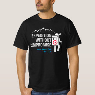 Expeditie zonder compromis.b t-shirt