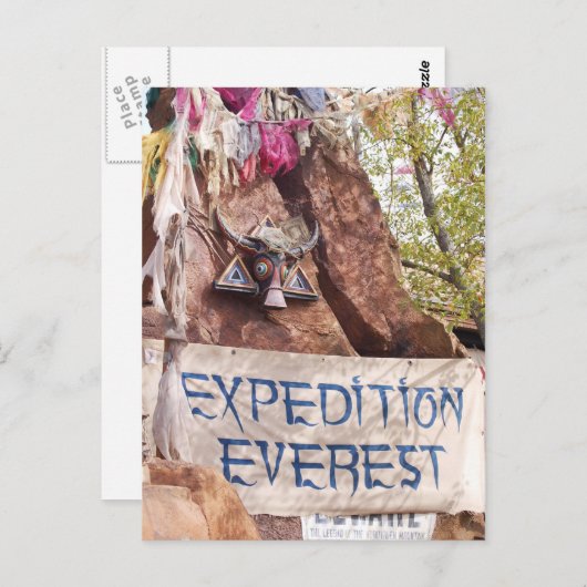 Expedition Everest Briefkaart (Voorkant / Achterkant)