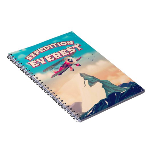 Expedition Everest Reisposter Notitieboek (Rechterzijde)