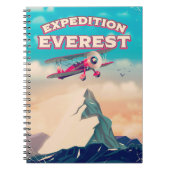 Expedition Everest Reisposter Notitieboek (Voorkant)