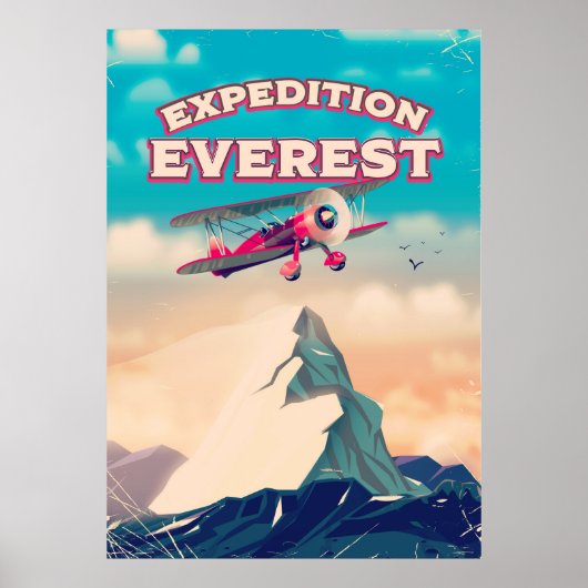 Expedition Everest Travel poster (Voorkant)