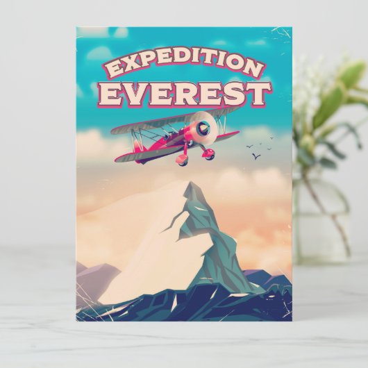 Expedition Everest Travel poster (Staand voorkant)