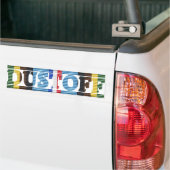 Expeditionair medaillerteken voor de DUSTOFF-strij Bumpersticker (Op Truck)