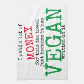 Expensief Vegan Tea Towel Theedoek (Verticaal)