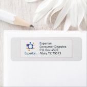 Experian Geschillen Verzendadres Label (Insitu)