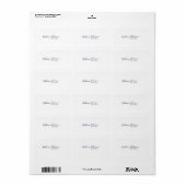 Experian-verzendlabels etiket (Full Sheet)