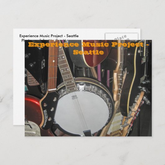 Experience Music Project - Seattle Briefkaart (Voorkant / Achterkant)