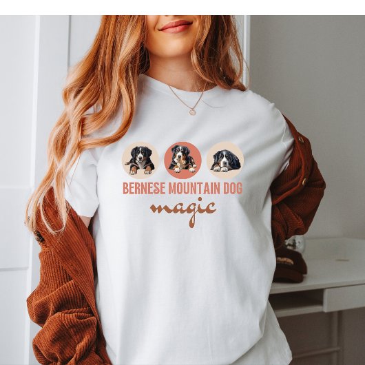 Experience the Magic of Berner Love on this Tee T-shirt