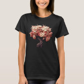 Experience the Magic of Cherry Blossoms Poly Vecto T-shirt (Voorkant)