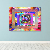 Experiment #2 canvas afdruk (Insitu (Houten vloer))