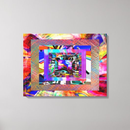 Experiment #2 canvas afdruk (Voorkant)