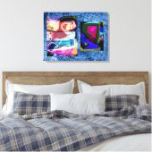 Experiment # 3 canvas afdruk (Insitu (Slaapkamer))
