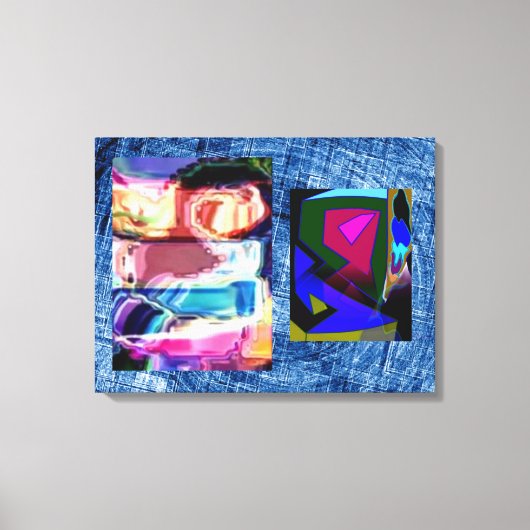 Experiment # 3 canvas afdruk (Voorkant)
