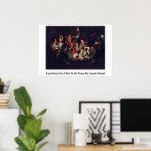 Experiment op een vogel in de luchtpomp van Joseph Poster (Thuiskantoor)