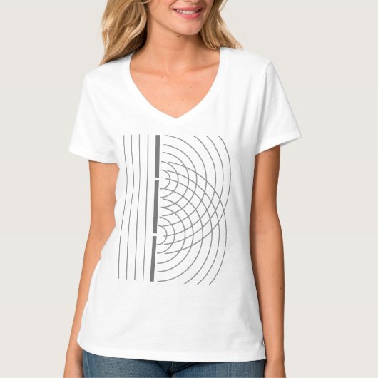 Experiment op het gebied van de wetenschap van het t-shirt (Voorkant)