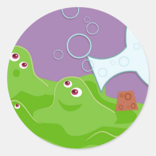 Experiment Ronde Sticker