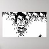 Experimental cartoon art poster (Voorkant)