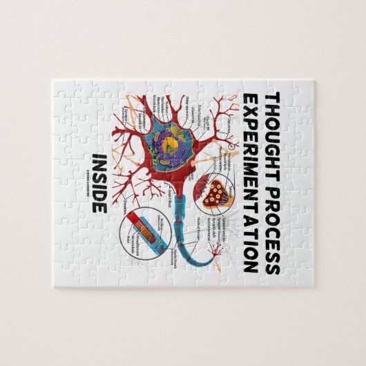 Experimentatie van het denkproces binnen (Neuron) Legpuzzel (Horizontaal)