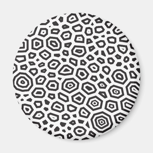 Experimenteel patroon 1 magneet (Voorkant)