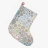 Experimenteel patroon 2 grote kerstsok (Voorkant (Hangend))